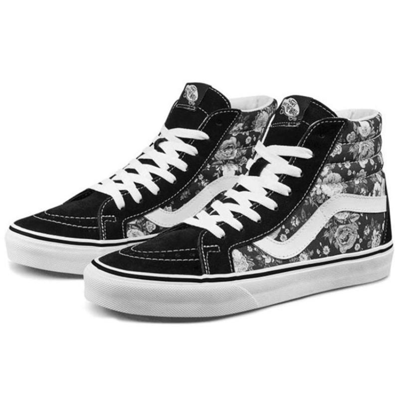 Vans SK8 HI Reissue High Top Rose Black White Unisex 'Black White' Vans VN0A4BV8TY9