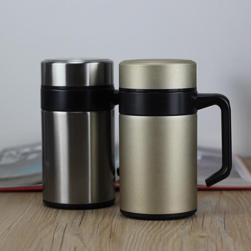 Shangqi Business Men's Insulated Tea Mug with Handle and Filter