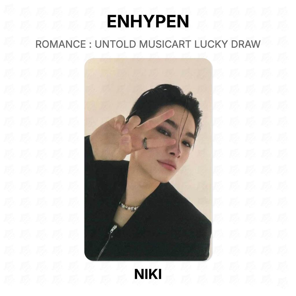 ENHYPEN ROMANCE : UNTOLD MUSICART LUCKY DRAW Official Photocard