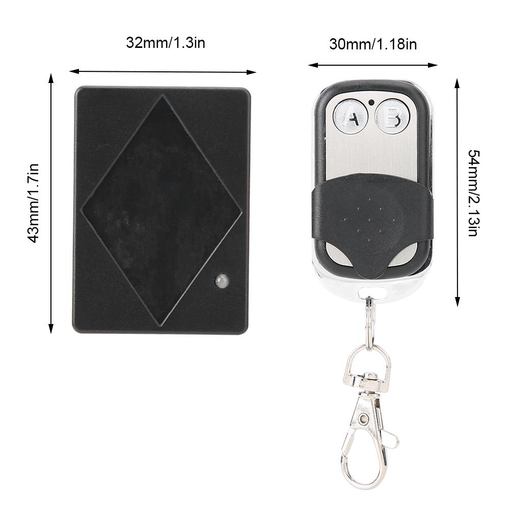 2V5 Wireless Remote Control Switch Transmitter Receiver Set Door Access Control System