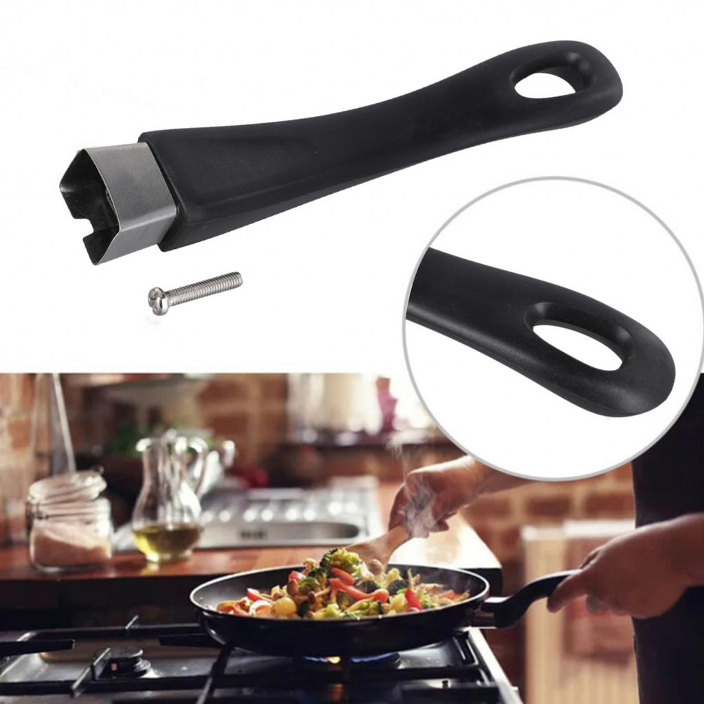 Replacement Pan Handle 70mm/6.69in Bakelite Handle Bakelite Insulation Black