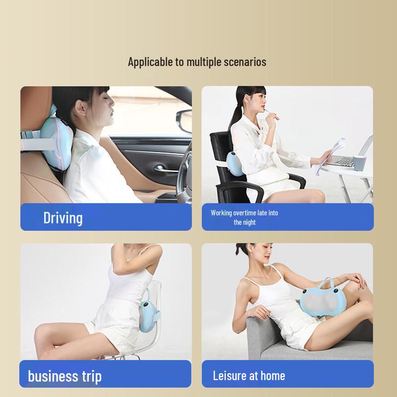 MIAOJIE M3 Multi-functional Body Massager Pillow CN Plug (adapter Included)