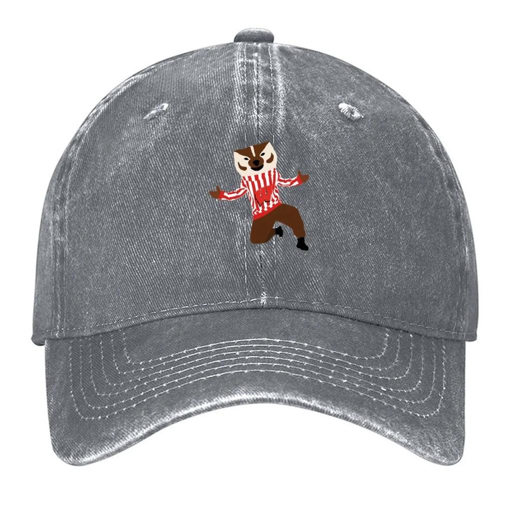 Bucky Badger University of Wisconsin Baseball Cap Hip Hop Trucker Hat sailor cap for men custom caps For Women 2025 Mens