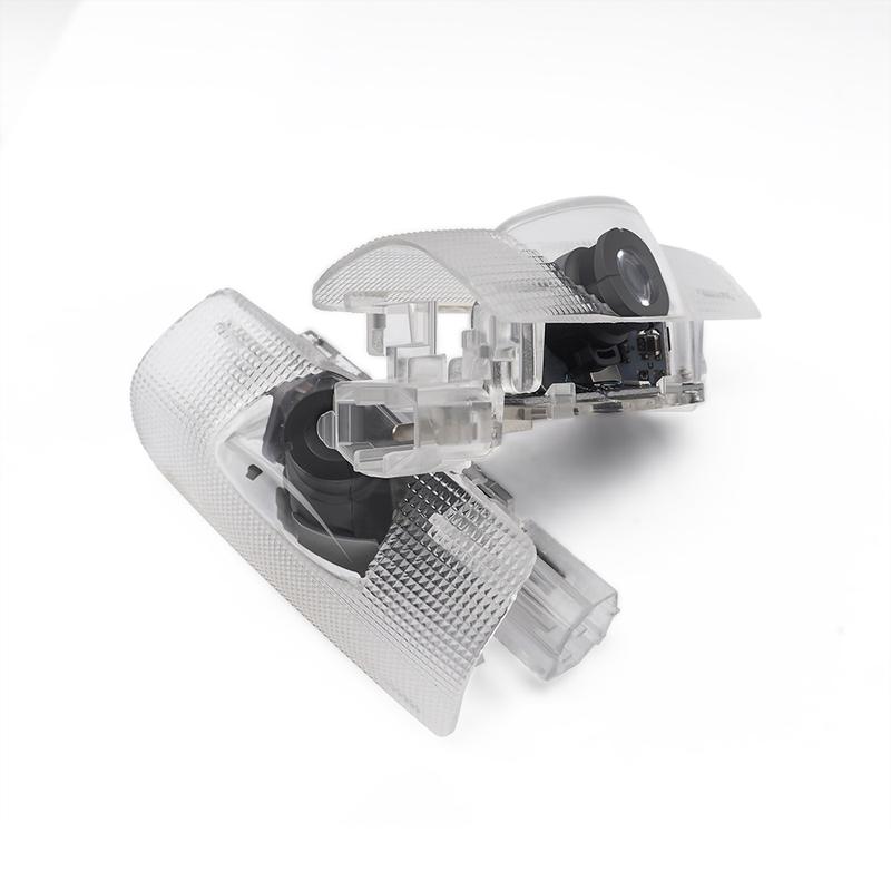 New 2pcs LED Car Door  Projector Ghost Shadow Welcome Light Accessories For TOYOTA Camry XV40 XV50 XV70 Corolla Prado150