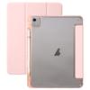 For iPad Air 13 (2025)/(2024) Case Tri-Fold Stand Acrylic Back PU Leather Anti Fall Tablet Cover