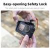 Detachable Shockproof Frame Cage Compatible for 5Pro/4/3 Sports Cameras Heat Dissipation Design Screen Sun Hood