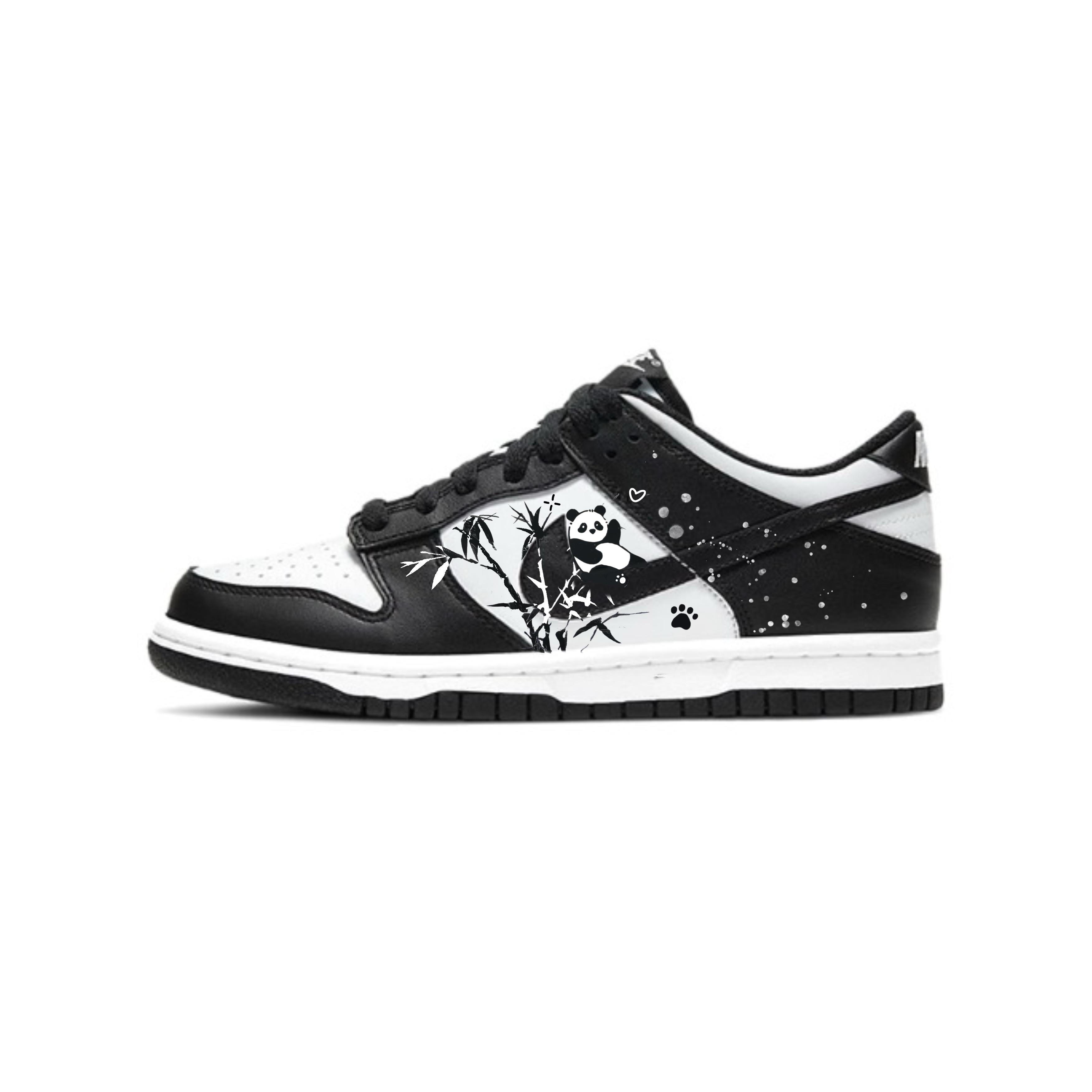

Nike Dunk Slip Resistant, Abrasion Resistant, Lightweight Low top Skateboard Shoes Unisex Black White DD1391-100(Team502-) 38.5
