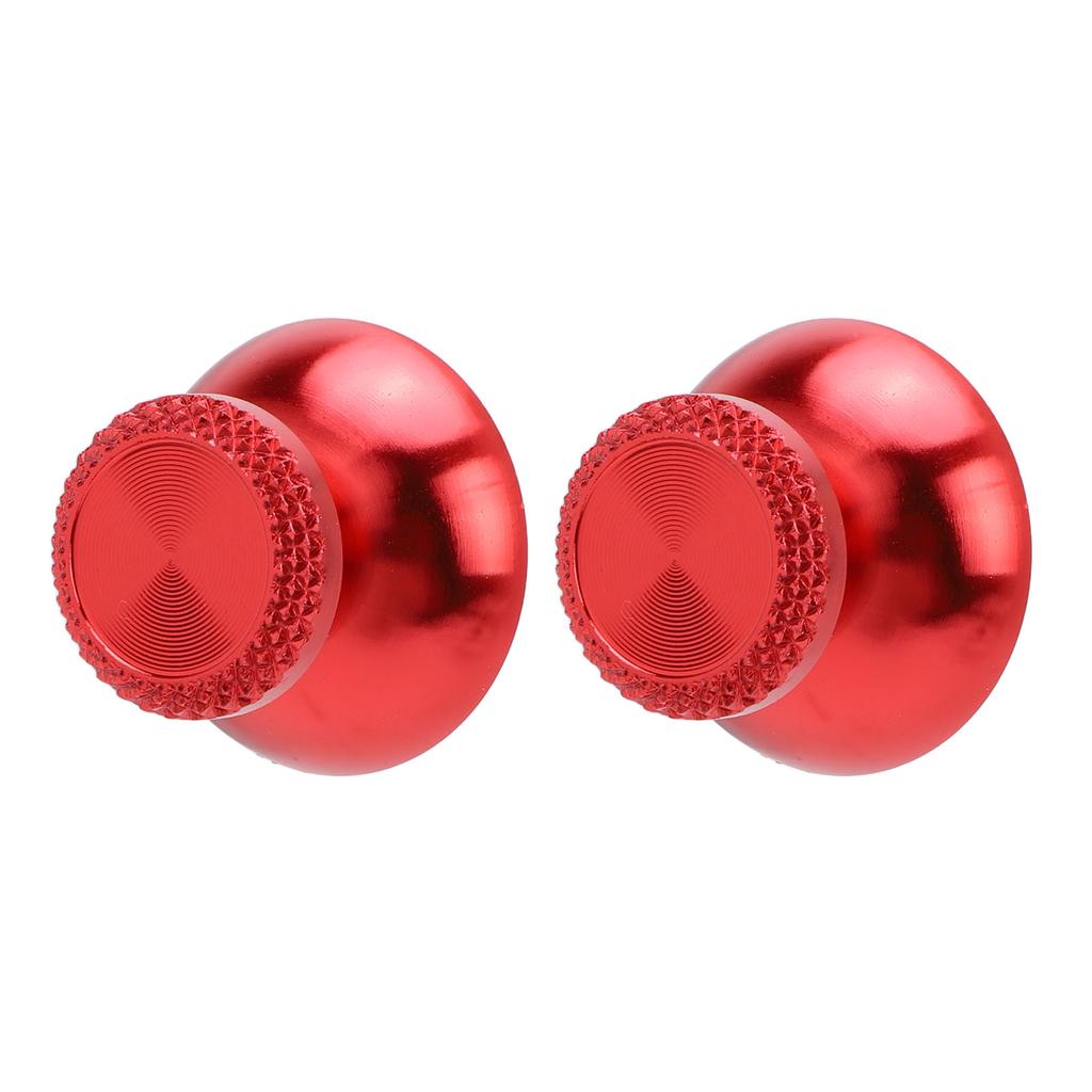 2Pcs Metal Analog Grips Stick Thumbsticks Controller Aluminum Alloy Metallic Joystick Handheld Game