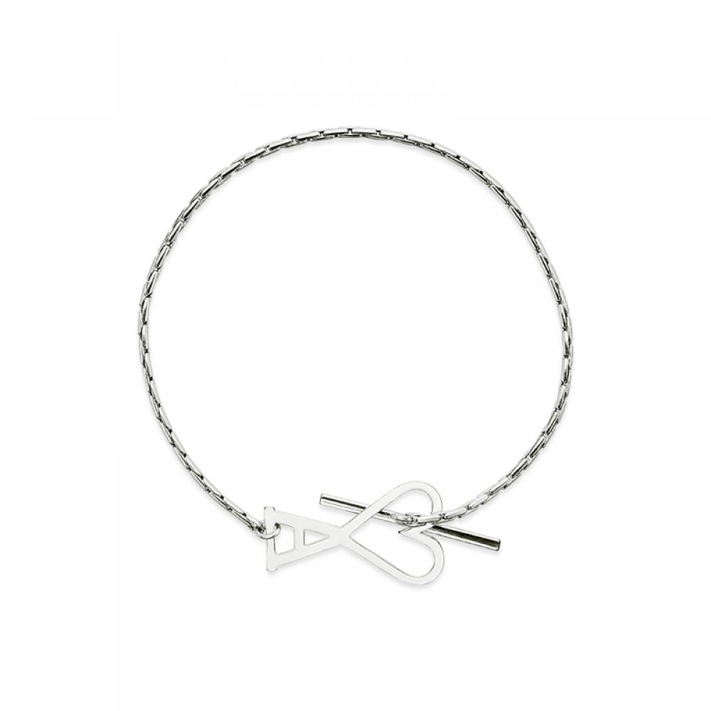 Ami Ujw917 361 900 Ami De Coeur Heart Logo Bracelet