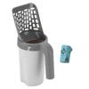 Cat Litter Scooper Portable Pet Cat Litter Sand Shovel with Storage Box