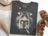 Capybara Vintage Y2K Shirt, Rauchender Capybara Meme Tee, Geschenk für Capybara-Liebhaber