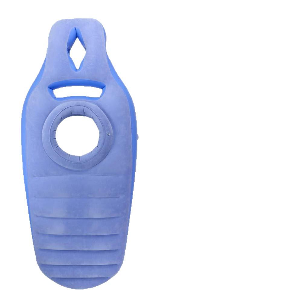 Inflatable Pregnancy Prone Sleeping Pad with Flocked Surface