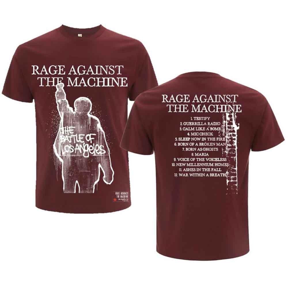 Rage Against The Machine BOLA Album Cover T-Shirt Red New Unisex T-Shirt XXXXL
