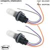 For Honda CR-V 2002-2016 4Pcs Turn Signal Pointer Bulb Socket Lamp Light Harness