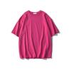Sommer Einfarbig Reine Baumwolle T-Shirts Damen Harajuku Übergroß Kurzarm Y2k Tops Unisex Koreanische Streetwear Lässig Basic T-Shirt Weiblich Gute Qualität