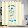 Western Cowhide Shower Curtain Farmhouse Rustic Country Bathroom Decor Set Vintage Cowboy Theme Shower Curtain Liner