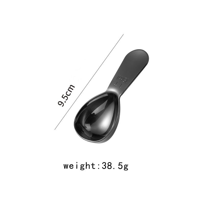 1 Tbsp or 2 Tbsp Coffee Scoops Stainless Steel Ergonomic Tablespoon Powder Scoop Bar Barista Tools