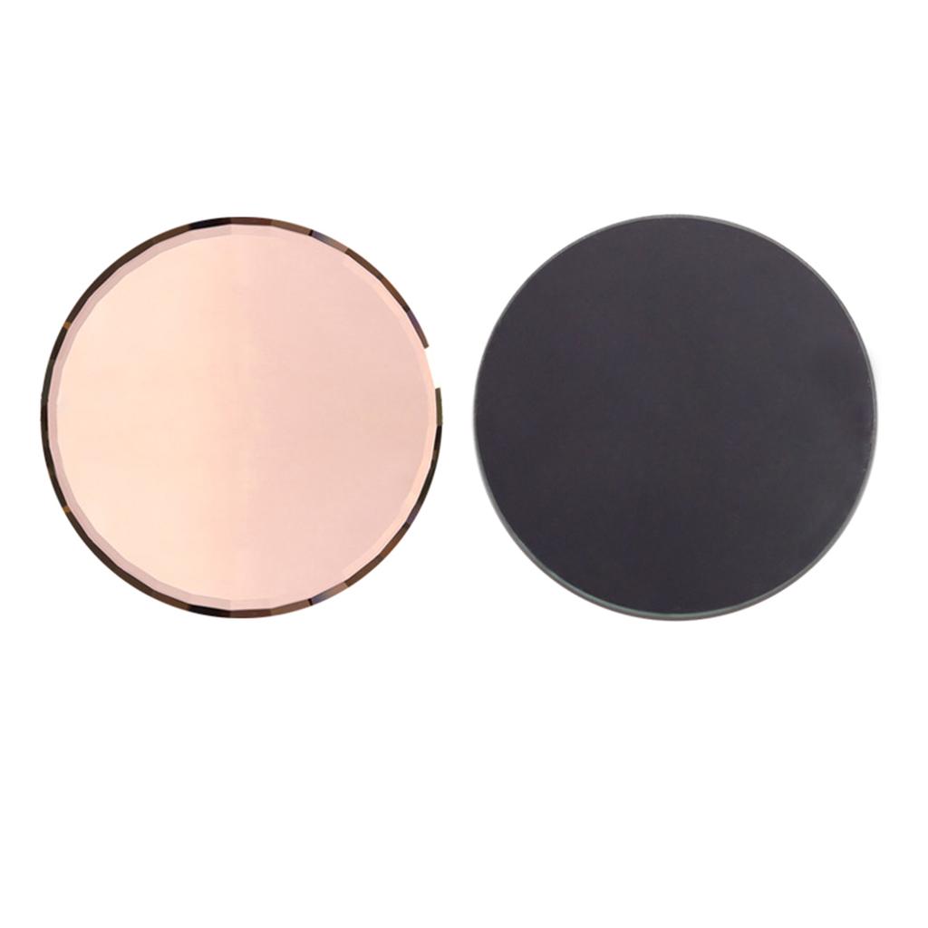 Tavolozza per Nail Art con Superficie a Specchio e Scomparti Multipli per Mescolare Design Leggero in Plastica Per Salone Professionale Uso Domestico