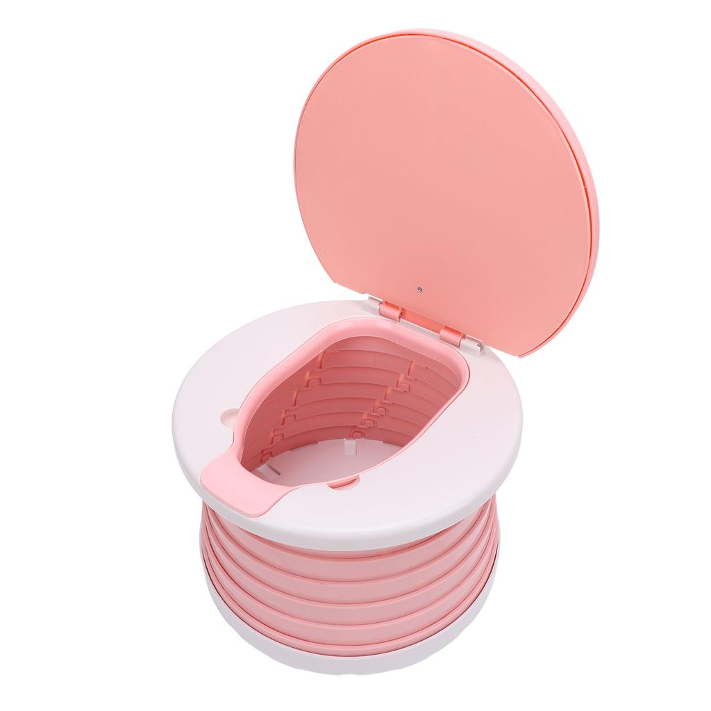 Reisetöpfchensitz für Kleinkinder, faltbar, tragbare Töpfchen-Trainingstoilette für Kinder, für Reisen im Innen- und Außenbereich