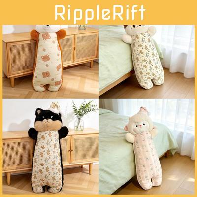 Cartoon Cat Plush Pillow With Soft Pp Cotton For Kids Nap Comfort