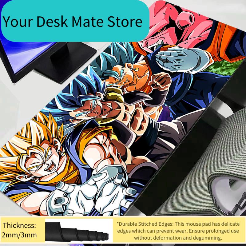 Mouse Pad Dragon Ball Z DBZ Larger XXL Speed Mini Pc Computer Keyboard Desk Mat Gaming Accessories Mousepad