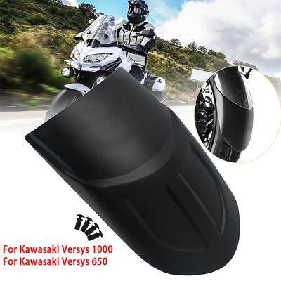 Motocicleta Frente Fender Extensor Traseiro Extensão Apto Para Kawasaki KLE650 VERSYS 650 1000 VERSYS650 VERSYS1000
