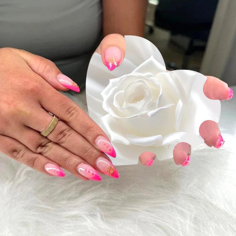 10Pcs Nail Art Display Cards Thickened Handmade Press On Nails Photography Prop For Home DIY Nail Art Creation Display