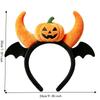 Dress Up Bat Wing Headbands Spooky Pumpkin Hair Hoop Cute Halloween Headband  Photo Props