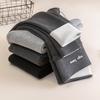 Grey lamb wool leggings women's wear autumn and winter velvet tight cotton threaded long johns small feet warm cotton pants