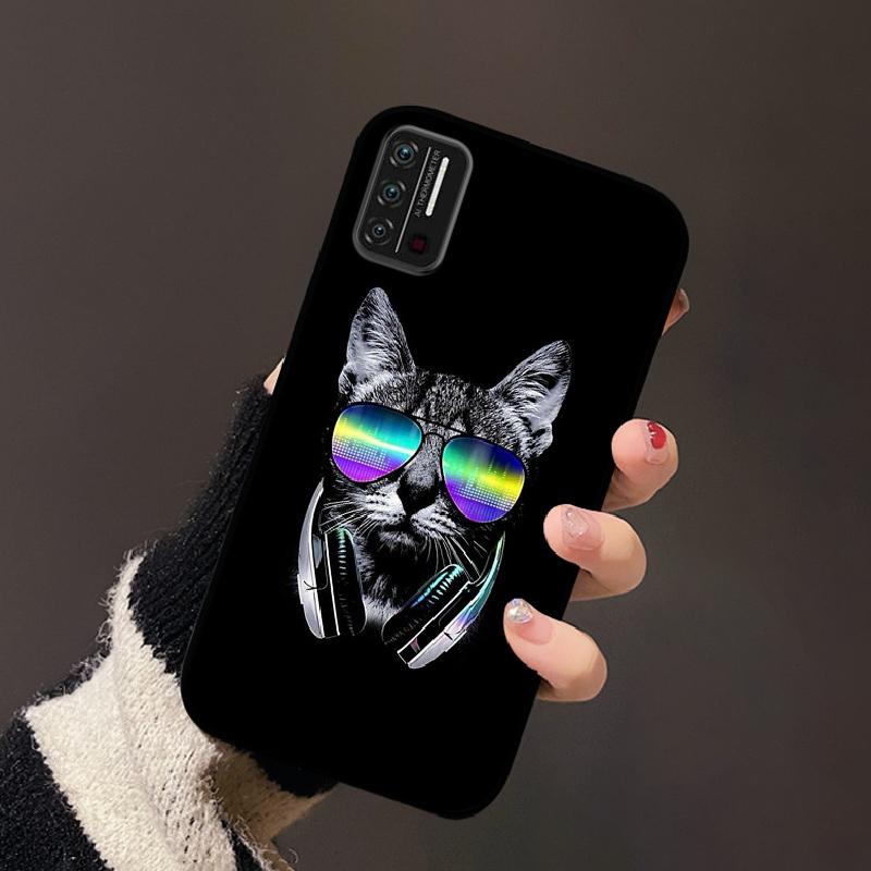 For Umidigi A7s Case Silicone Soft TPU Fashion Cartoon Color Painted Phone Cover Coque For UMIDIGI A7S Shockproof Fundas Capa