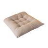Thickened Floor Cushion Corduroy Chair with Ties, Soft Square Seat Pad, Non-Slip Comfortable Office Pad Warm for Reading Nook Floor, Winter
