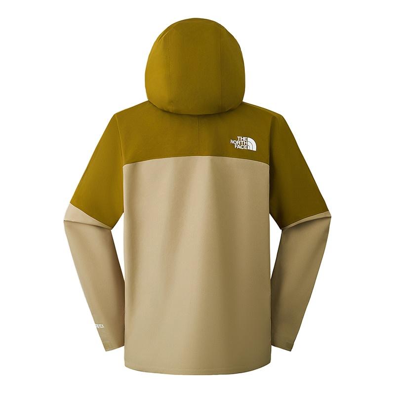 The North Face 24 Fall Hiking Waterproof, Windproof, And Breathable Windbreaker Jacket Men's Stone Tan NF0A8AKE-7OX
