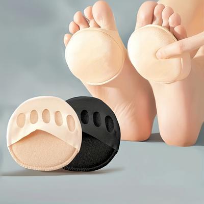 Weiche Vorfußpolster mit Zehentrenner | Atmungsaktive Rutschfeste Mittelfußstütze für Damen - Ideal für Fußpflege, für High Heels