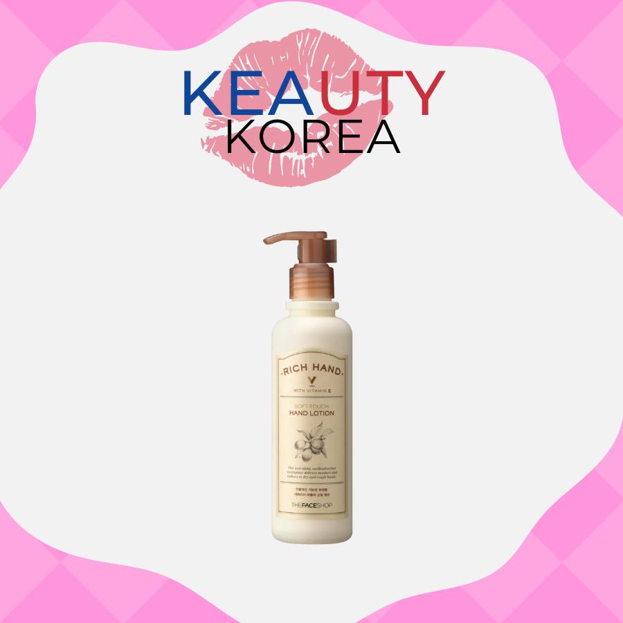 The Face Shop Rich Hand V Soft Touch Hand Lotion 200mL