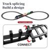 Vintage Electric Train Rail Car Simulation Retro Model with LED Lights & Real Train Sound Train High Speed Rail Kids Toy Set
