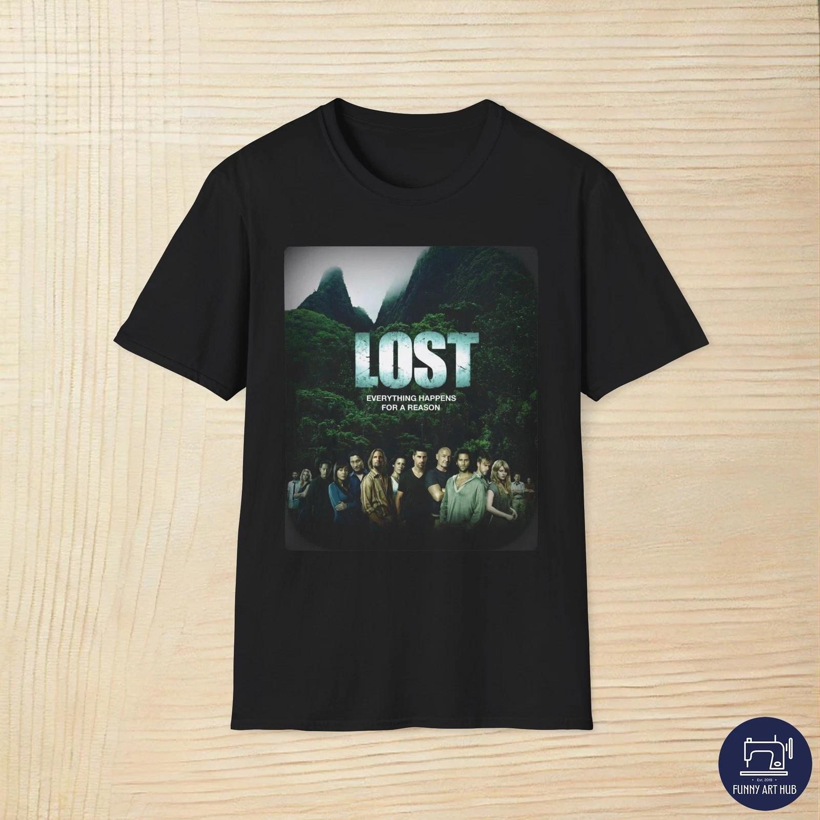 Lost TV Series Unisex T-Shirt XL
