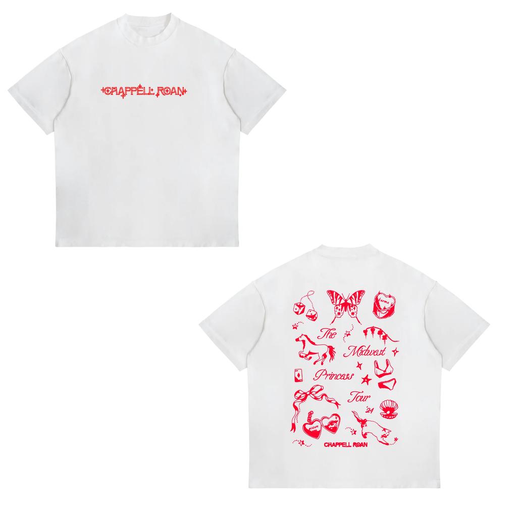 2026 Charli Xcx Brat Tour Album Letter Graphic T Shirts Unisex Hip Hop High Quality Cotton Vintage Fashion Tshirt Women Streetwear