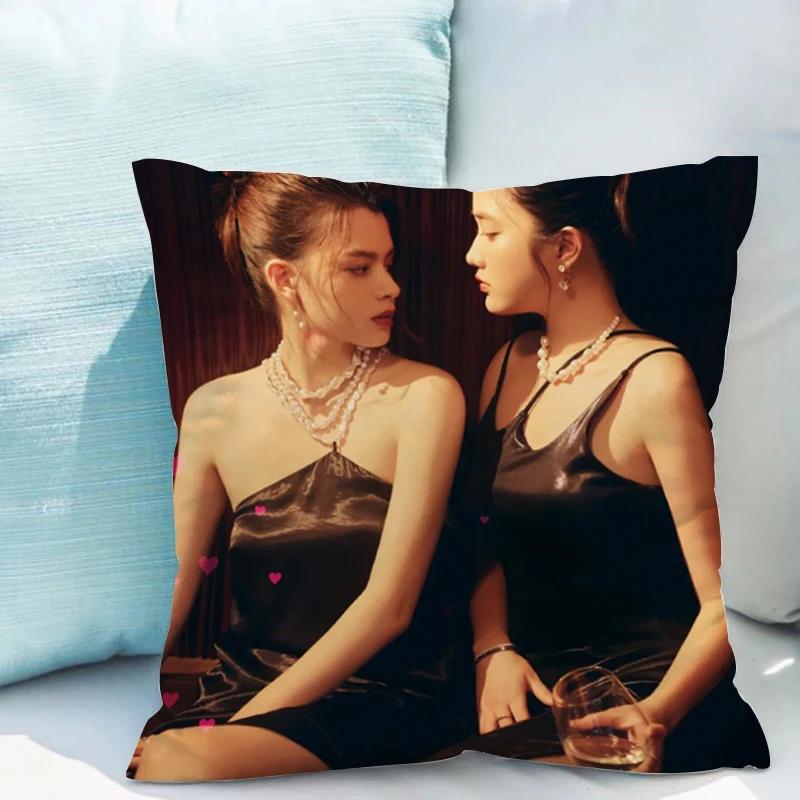 Pillowcases for Pillows Freenbecky Home Decoration Accessories Double-sided Printing Pillow Covers Decorative Sofa Cushion Cover