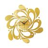 Wall Clock Decorative Easy To Read Nordic Creative Hanging Mirror Stickers for Kitchen