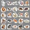 50 Ink and Wash Wind Horse Graffiti Stickers Personalized Creative Animal Decoration Mobile Phone Case Water Cup Notebook Stickers