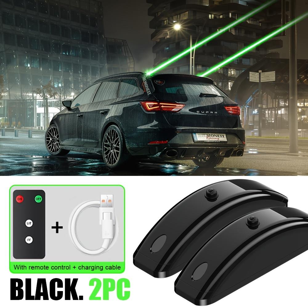 

USB-перезаряжаемый светодиодный неоновый фонарь для автомобилей, мотоциклов, квадроциклов 2pcs чёрный