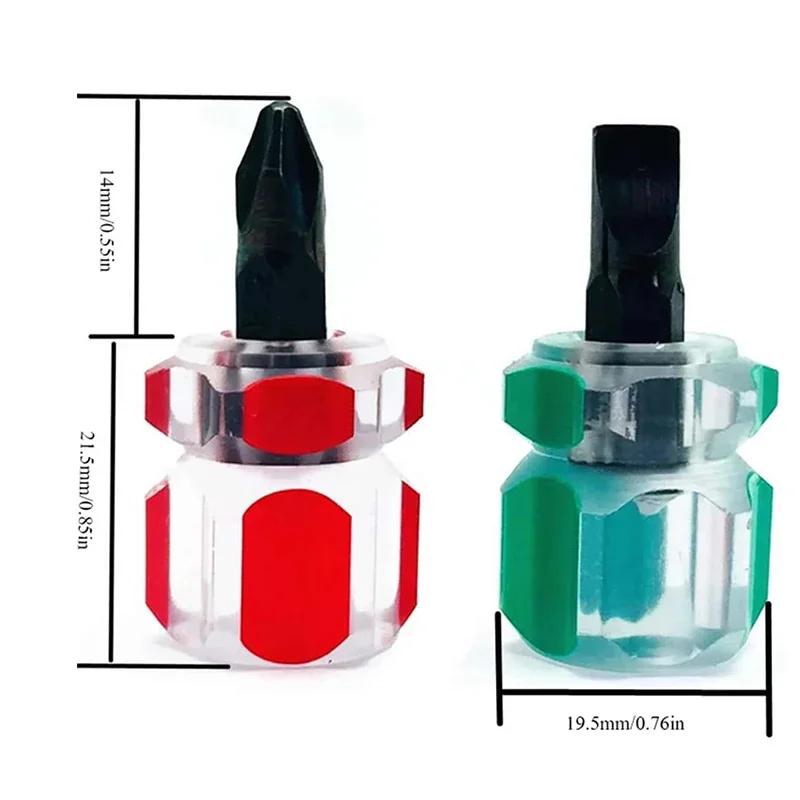 Car Fender Repair Tools Slotted Screwdriver for Phillips Screwdriver Mini Hand Tool Short Small Split Accessories Retrofit Kit