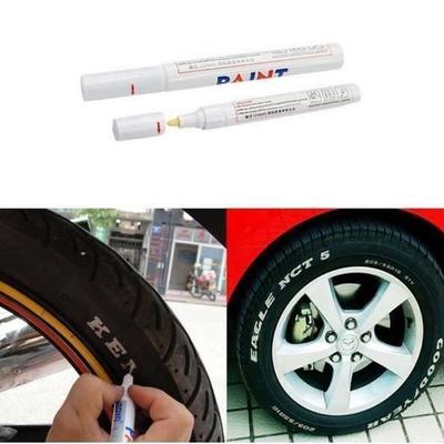 Felt - MKK50 - Permanent Marker - White - For Car and Motorcycle Tires
