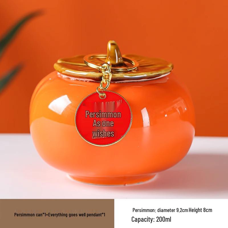 Persimmon Home Decor Set: Perfect Housewarming Gift and Moving Ceremony Ornament.