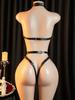 Sexy Lingerie Bodysuit, Erotic SM Belt Hollow Temptation Passion Bodysuit
