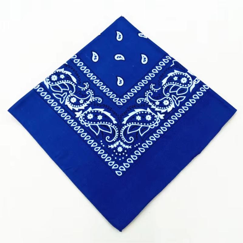 2025 Neu Unisex Herren Damen Bandana Haarband Cowboy Herren Biker Sport Kopfbedeckung Handgelenk Haarwickel Einseitiges Kopftuch Schal Paisley