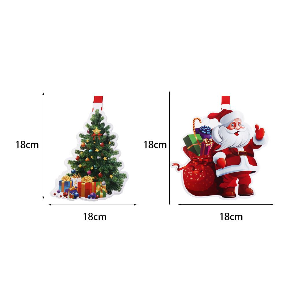2,7 m Weihnachtsdecken-Layout-Flaggen Beeindruckende Dekorative Weihnachten Weihnachtsmann Banner Wandbehang Weihnachtsbanner Dekorationen