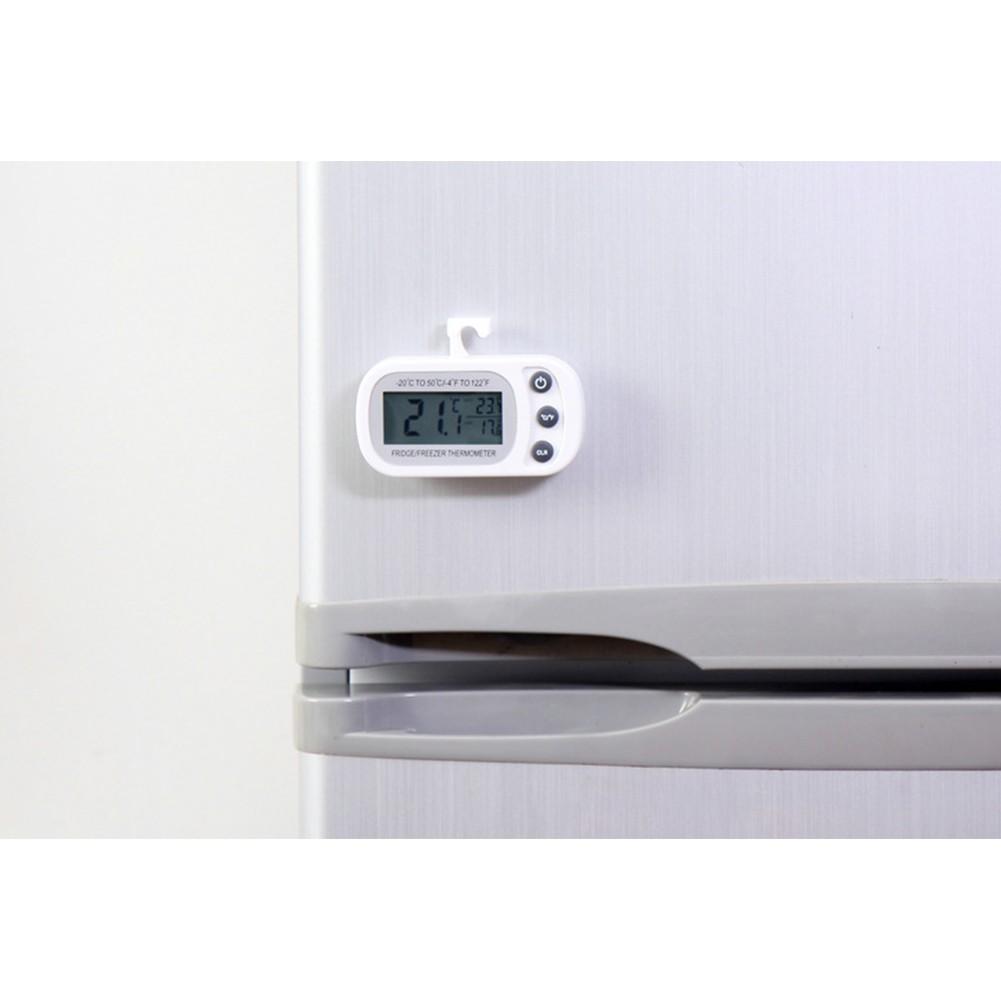 LCD Digital Waterproof Refrigerator Freezer Thermometer with MinMax Function