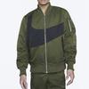 Nike Chaqueta Bomber Reversible Therma-FIT v2 Verde Rugoso Hombre Ropa Urbana DD6056-326