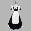 Ancient Wind Pleated Fungus Edge Maid Outfit COS Cute Classical Mori Girl Lolita Set